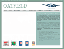Tablet Screenshot of oatfieldfarm.co.uk